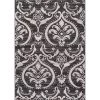 Coupon ✔️ Lara Large Damask Anthracite 7 ft. x 9 ft. Area Rug by Concord Global Trading 🥰