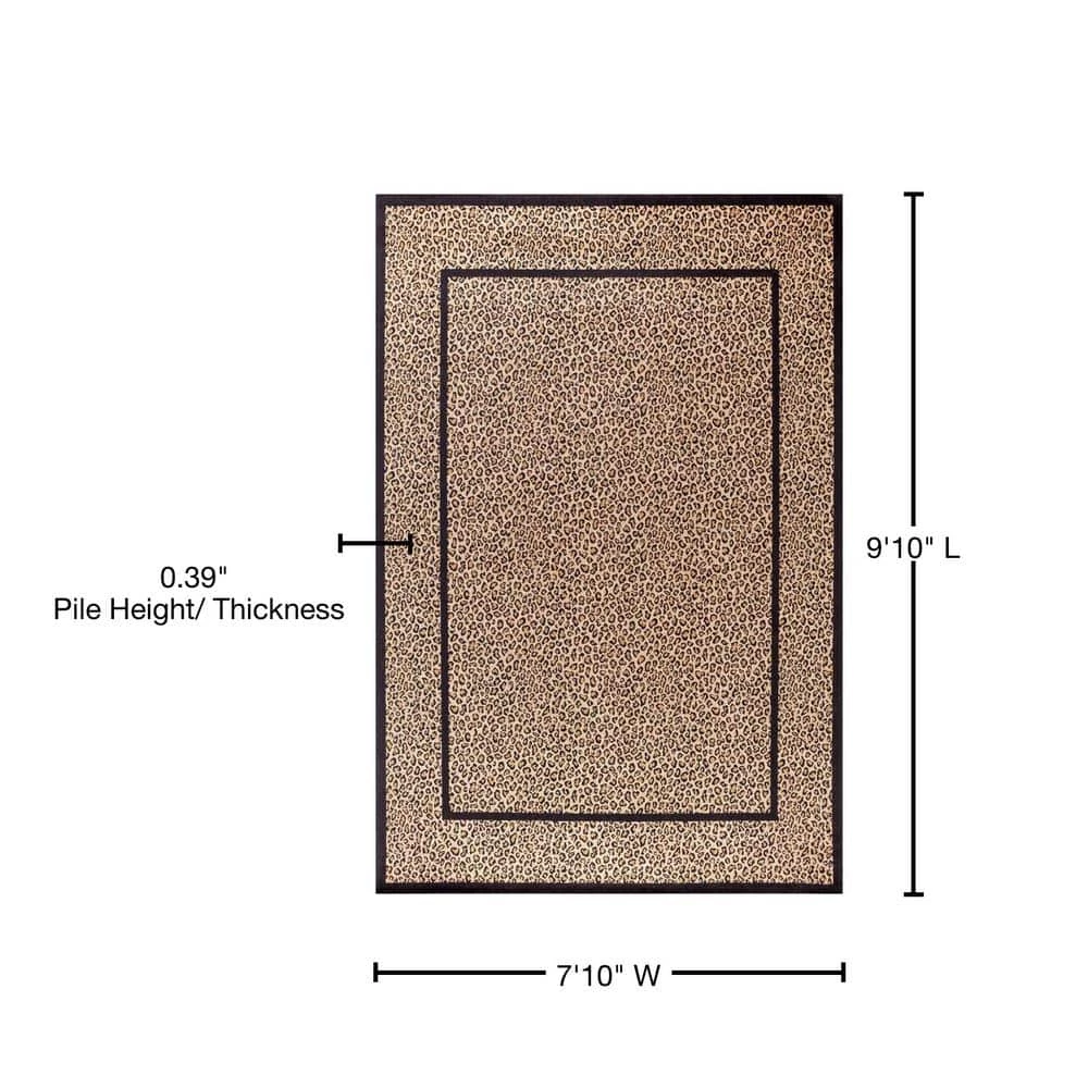 Flash Sale โค๏ธ Jewel Leopard Beige 8 ft. x 10 ft. Area Rug by Concord Global Trading ๐ฏ 7 Flash Sale โค๏ธ Jewel Leopard Beige 8 ft. x 10 ft. Area Rug by Concord Global Trading ๐ฏ - Image 5