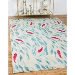 Top 10 🛒 Positano Shoal Beige 8' 0 x 11' 0 Area Rug by Unique Loom 🌟 -Unique Loom Shop beige unique loom area rugs 3131902 31 1000