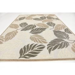 Top 10 🥰 Indoor/Outdoor Augusta Beige 9' 0 x 12' 0 Area Rug by Unique Loom 🎉 -Unique Loom Shop beige unique loom area rugs 3132384 a0 1000
