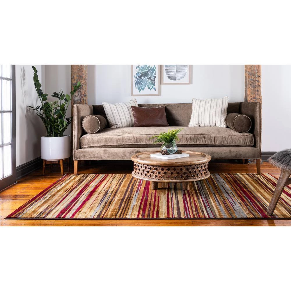 Coupon ๐ Barista Icatu Multi 9' 0 x 12' 0 Area Rug by Unique Loom ๐ฅ 10 Coupon ๐ Barista Icatu Multi 9' 0 x 12' 0 Area Rug by Unique Loom ๐ฅ - Image 8