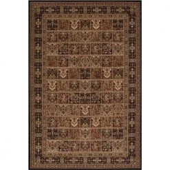 Best reviews of 😉 Persian Classics Panel Black 5 ft. x 8 ft. Area Rug by Concord Global Trading 🔥
