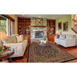 Top 10 💯 Persian Classic Black 9 ft. x 13 ft. Medallion Area Rug by Concord Global Trading 👏 -Unique Loom Shop black concord global trading area rugs 20838 c3 1000