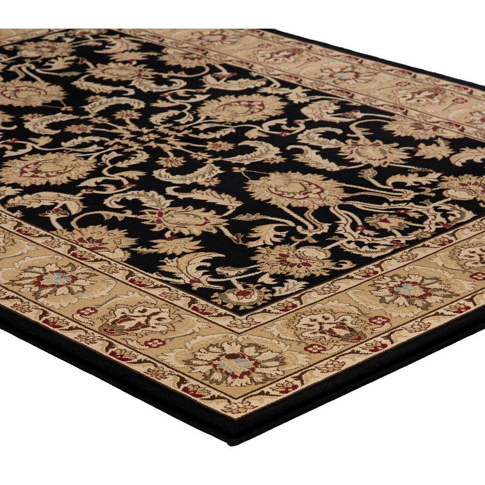 Flash Sale 😍 Ankara Oushak Black 7 ft. x 10 ft. Area Rug by Concord Global Trading ❤️ 7 Flash Sale 😍 Ankara Oushak Black 7 ft. x 10 ft. Area Rug by Concord Global Trading ❤️ - Image 5