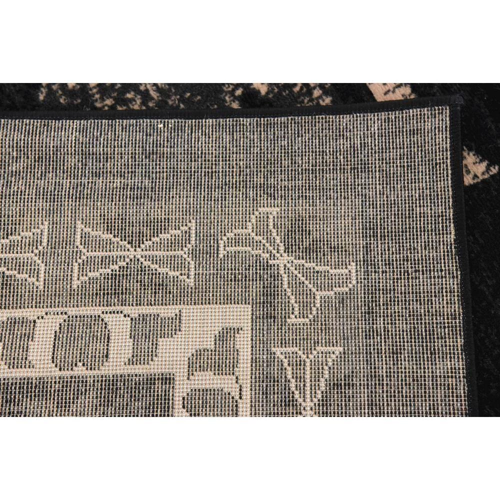 Outlet 🎁 Taftan Oasis Black 9' 0 x 12' 0 Area Rug by Unique Loom 👍 6 Outlet 🎁 Taftan Oasis Black 9' 0 x 12' 0 Area Rug by Unique Loom 👍 - Image 4