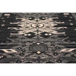 Outlet 🎁 Taftan Oasis Black 9' 0 x 12' 0 Area Rug by Unique Loom 👍 16 Outlet 🎁 Taftan Oasis Black 9' 0 x 12' 0 Area Rug by Unique Loom 👍 -Unique Loom Shop black unique loom area rugs 3128691 4f 1000
