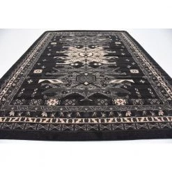 Outlet 🎁 Taftan Oasis Black 9' 0 x 12' 0 Area Rug by Unique Loom 👍 12 Outlet 🎁 Taftan Oasis Black 9' 0 x 12' 0 Area Rug by Unique Loom 👍 -Unique Loom Shop black unique loom area rugs 3128691 a0 1000
