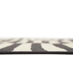 Flash Sale 👏 Williamsburg Striped Black 6' 0 x 9' 0 Area Rug by Unique Loom ⭐ -Unique Loom Shop black unique loom area rugs 3129673 c3 1000