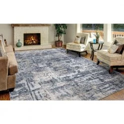 Flash Sale 👍 Barcelona Coronado Blue 8 ft. x 11 ft. Area Rug by Concord Global Trading ✨ -Unique Loom Shop blue concord global trading area rugs 14067 4f 1000