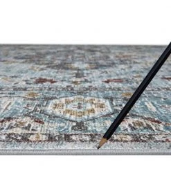 Outlet 😍 Barcelona Valencia Blue 7 ft. x 9 ft. Area Rug by Concord Global Trading 🎉 -Unique Loom Shop blue concord global trading area rugs 14966 fa 1000
