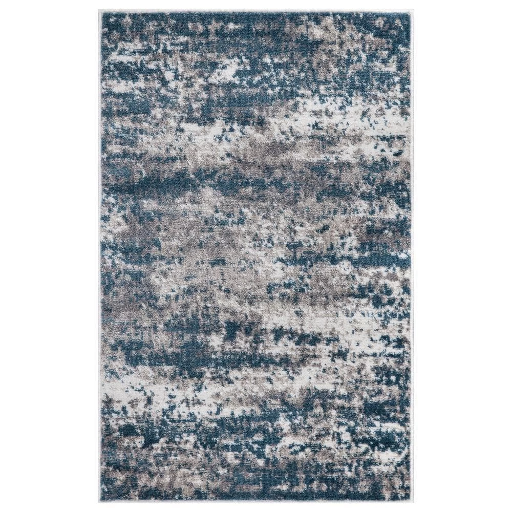 Best deal ⌛ Jefferson Collection Abstract Blue 3 ft. x 4 ft. Area Rug by Concord Global Trading 🥰 3 Best deal ⌛ Jefferson Collection Abstract Blue 3 ft. x 4 ft. Area Rug by Concord Global Trading 🥰