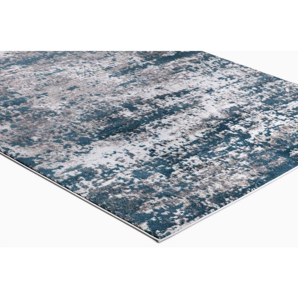 Best deal ⌛ Jefferson Collection Abstract Blue 3 ft. x 4 ft. Area Rug by Concord Global Trading 🥰 4 Best deal ⌛ Jefferson Collection Abstract Blue 3 ft. x 4 ft. Area Rug by Concord Global Trading 🥰 - Image 2