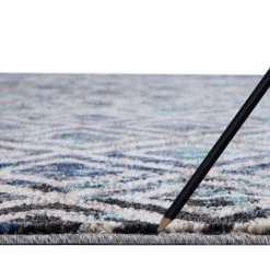 Best deal 🔥 Vintage Collection Diamonds Blue 3 ft. x 4 ft. Geometric Area Rug by Concord Global Trading 🥰 -Unique Loom Shop blue concord global trading area rugs 72443 fa 1000