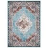 Best Pirce 😍 Vintage Collection Elegance Blue 8 ft. x 11 ft. Medallion Area Rug by Concord Global Trading ❤️ -Unique Loom Shop blue concord global trading area rugs 72867 64 1000
