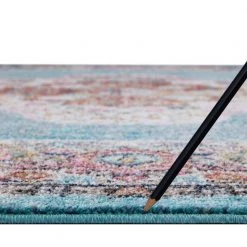 Best Pirce 😍 Vintage Collection Elegance Blue 8 ft. x 11 ft. Medallion Area Rug by Concord Global Trading ❤️ -Unique Loom Shop blue concord global trading area rugs 72867 fa 1000