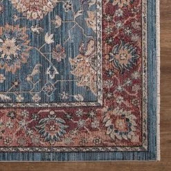 Best Sale 👍 Pandora Collection Alexander Blue 5 ft. x 7 ft. Traditional Area Rug by Concord Global Trading ✨ -Unique Loom Shop blue concord global trading area rugs 80365 1d 1000