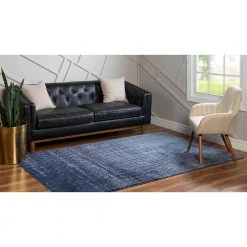 Cheap 🧨 Del Mar Jennifer Blue 9' 0 x 12' 0 Area Rug by Unique Loom 🧨 -Unique Loom Shop blue unique loom area rugs 3114714 c3 1000