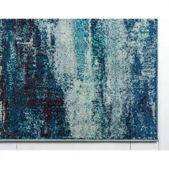Cheapest 😍 Jardin Lilly Blue 10' 6 x 16' 5 Area Rug by Unique Loom 🎉 -Unique Loom Shop blue unique loom area rugs 3128065 1d 1000