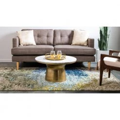 Brand new 👏 Estrella Vella Blue 8' 0 x 11' 0 Area Rug by Unique Loom 👍 -Unique Loom Shop blue unique loom area rugs 3129376 4f 1000