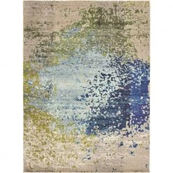 Brand new 👏 Estrella Vella Blue 8' 0 x 11' 0 Area Rug by Unique Loom 👍