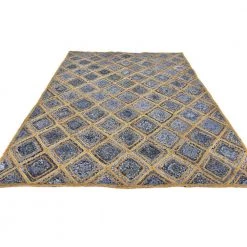 Wholesale 😀 Braided Jute Bengal Blue 8' 0 x 10' 0 Area Rug by Unique Loom 🧨 -Unique Loom Shop blue unique loom area rugs 3138954 a0 1000