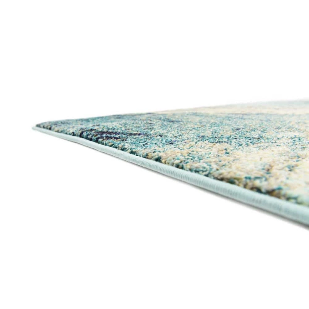 Top 10 🤩 Vita Munch Blue 9' 0 x 12' 0 Area Rug by Unique Loom 🔥 9 Top 10 🤩 Vita Munch Blue 9' 0 x 12' 0 Area Rug by Unique Loom 🔥 - Image 7