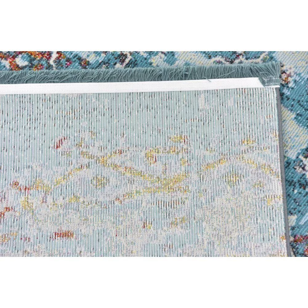 Flash Sale ๐ Baracoa Alamar Teal 8' 4 x 10' 0 Area Rug by Unique Loom ๐ 5 Flash Sale ๐ Baracoa Alamar Teal 8' 4 x 10' 0 Area Rug by Unique Loom ๐ - Image 3