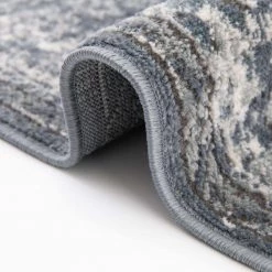 Flash Sale 🧨 Portland Albany Blue 5 ft. x 8 ft. Area Rug by Unique Loom ❤️ -Unique Loom Shop blue unique loom area rugs 3147404 66 1000