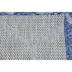 Budget 😍 Outdoor Trellis Blue 9' 0 x 12' 0 Area Rug by Unique Loom 🛒 -Unique Loom Shop blue unique loom outdoor rugs 3128998 1d 1000