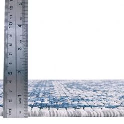 Outlet ✔️ Azure Blue Timeworn Outdoor 9 ft. x 12 ft. Area Rug by Unique Loom ✔️ 15 Outlet ✔️ Azure Blue Timeworn Outdoor 9 ft. x 12 ft. Area Rug by Unique Loom ✔️ -Unique Loom Shop blue unique loom outdoor rugs 3145089 c3 1000