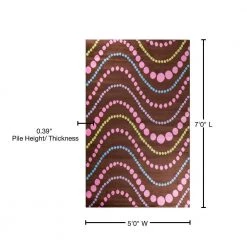 Unique Loom Shop -Unique Loom Shop brown concord global trading area rugs 23285 76 1000