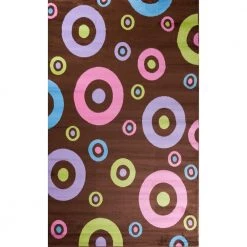 Unique Loom Shop 19 Outlet ๐ Alisa Dots in Dots Brown 3 ft. x 5 ft. Area Rug by Concord Global Trading ๐ฅ