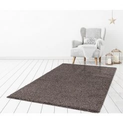 Best Pirce 🔥 Merinos Concord Brown 5 ft. x 7 ft. Shag Area Rug by Concord Global Trading 🛒 -Unique Loom Shop brown concord global trading area rugs 96985 c3 1000