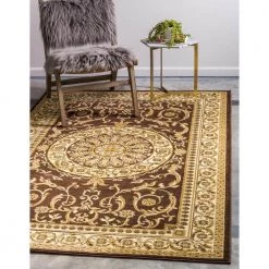 Best deal π Versailles Napoleon Brown 9' 0 x 12' 0 Area Rug by Unique Loom π 21 Best deal π Versailles Napoleon Brown 9' 0 x 12' 0 Area Rug by Unique Loom π -Unique Loom Shop brown unique loom area rugs 3118162 31 1000