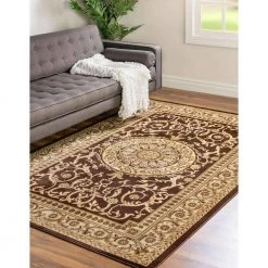 Best deal π Versailles Napoleon Brown 9' 0 x 12' 0 Area Rug by Unique Loom π 17 Best deal π Versailles Napoleon Brown 9' 0 x 12' 0 Area Rug by Unique Loom π -Unique Loom Shop brown unique loom area rugs 3118162 4f 1000
