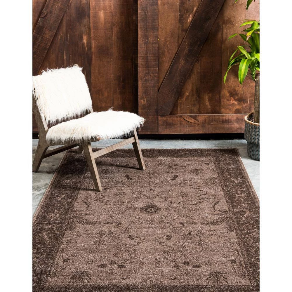 Best reviews of ❤️ La Jolla Floral Light Brown 10' 0 x 13' 0 Area Rug by Unique Loom 🛒 8 Best reviews of ❤️ La Jolla Floral Light Brown 10' 0 x 13' 0 Area Rug by Unique Loom 🛒 - Image 6