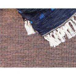 Best Pirce 😉 Outdoor Soft Border Brown 9' 0 x 12' 0 Area Rug by Unique Loom ✔️ -Unique Loom Shop brown unique loom outdoor rugs 3128932 1f 1000