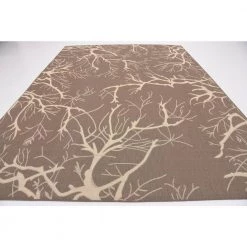 Discount 🎁 Outdoor Branch Brown 9' 0 x 12' 0 Area Rug by Unique Loom 🥰 -Unique Loom Shop brown unique loom outdoor rugs 3135528 a0 1000