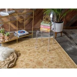 Outlet 👍 Edinburgh Tansy Beige 9' 0 x 12' 0 Area Rug by Unique Loom 🤩 -Unique Loom Shop cream unique loom area rugs 3114391 c3 1000