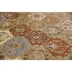 Buy 🥰 Voyage Athens Ivory 10' 6 x 16' 5 Area Rug by Unique Loom ⭐ -Unique Loom Shop cream unique loom area rugs 3120320 4f 1000