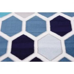 Outlet ❤️ Metro Honeycomb Ivory 8' 0 x 10' 0 Area Rug by Unique Loom 🎉 -Unique Loom Shop cream unique loom area rugs 3133883 c3 1000