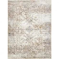 Promo 🔔 Augustus Naples Ivory 9' 0 x 12' 0 Area Rug by Unique Loom 🛒
