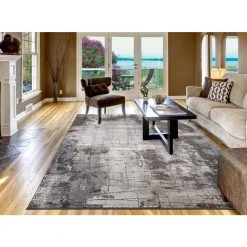 Buy 🔥 Ibiza Gray 5 ft. x 7 ft. Abstract Area Rug by Concord Global Trading 💯 -Unique Loom Shop gray concord global trading area rugs 09945c 4f 1000