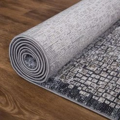 Cheap 🌟 Barcelona Tribeca Gray 3 ft. x 5 ft. Area Rug by Concord Global Trading ❤️ -Unique Loom Shop gray concord global trading area rugs 14663 66 1000