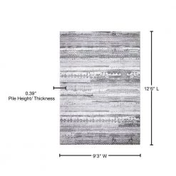 Buy 🔥 Positano Collection Pienza Gray 9 ft. x 13 ft. Distressed Area Rug by Concord Global Trading 🥰 22 Buy 🔥 Positano Collection Pienza Gray 9 ft. x 13 ft. Distressed Area Rug by Concord Global Trading 🥰 -Unique Loom Shop gray concord global trading area rugs 32768 76 1000