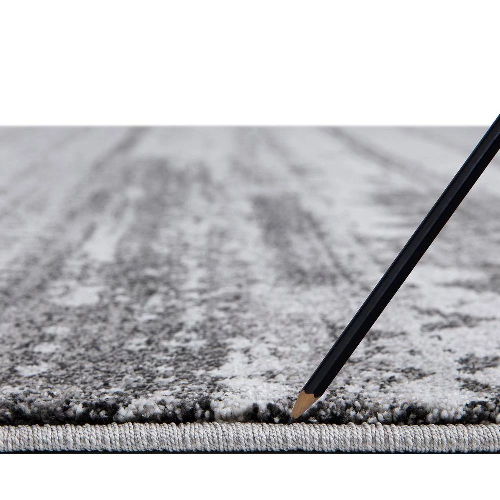 Buy 🔥 Positano Collection Pienza Gray 9 ft. x 13 ft. Distressed Area Rug by Concord Global Trading 🥰 11 Buy 🔥 Positano Collection Pienza Gray 9 ft. x 13 ft. Distressed Area Rug by Concord Global Trading 🥰 - Image 9