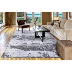 Top 10 ๐ฅ Craft Lakeside Gray 8 ft. x 10 ft. Abstract Area Rug by Concord Global Trading ๐ 15 Top 10 ๐ฅ Craft Lakeside Gray 8 ft. x 10 ft. Abstract Area Rug by Concord Global Trading ๐ -Unique Loom Shop gray concord global trading area rugs 56227 1f 1000