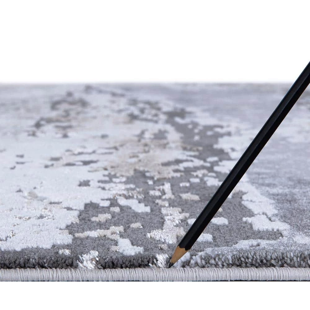 Top 10 ๐ฅ Craft Lakeside Gray 8 ft. x 10 ft. Abstract Area Rug by Concord Global Trading ๐ 5 Top 10 ๐ฅ Craft Lakeside Gray 8 ft. x 10 ft. Abstract Area Rug by Concord Global Trading ๐ - Image 3