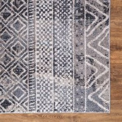 Wholesale 🌟 Vintage Collection Piazza Gray 8 ft. x 11 ft. Geometric Area Rug by Concord Global Trading 🧨 -Unique Loom Shop gray concord global trading area rugs 72067 1d 1000