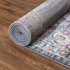 Discount 🛒 Vintage Collection Vintage Oushak Gray 5 ft. x 7 ft. Medallion Area Rug by Concord Global Trading 👏 -Unique Loom Shop gray concord global trading area rugs 72765 66 1000